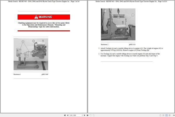 Caterpillar Track Type Tractor D5G WGB Operators Service Manual Schematics 2