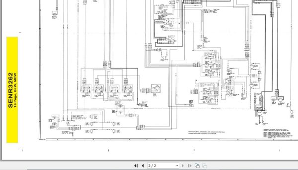 Caterpillar Track Type Tractor D5H 7NC Operators Service Manual Schematics 4