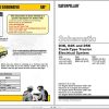Caterpillar Track Type Tractor D5K LGP YYY Operators Service Manual Schematics 3