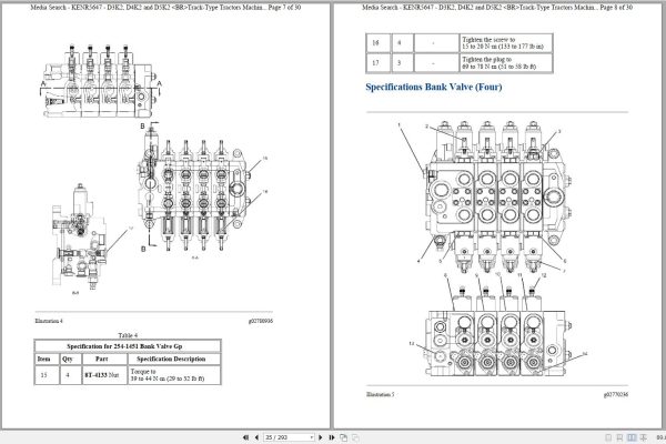 Caterpillar Track Type Tractor D5K2 LGP KYY Operators Service Manual Schematics 2
