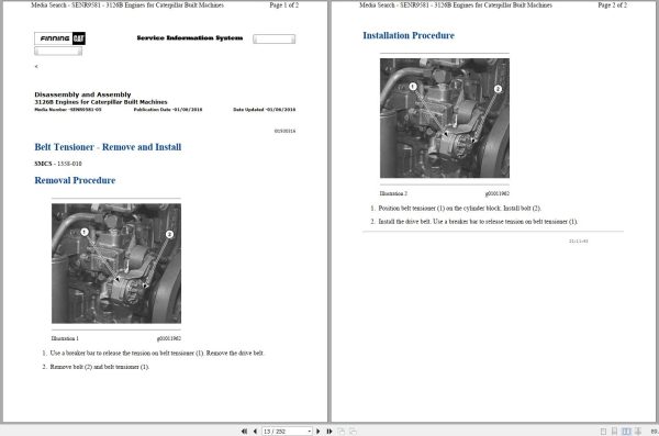 Caterpillar Track Type Tractor D5N AKD Operators Service Manual Schematics 2