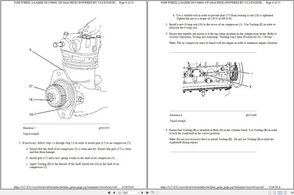 Caterpillar Track Type Tractor D6K2 LGP RST Maintenance Service Manual Schematics 2