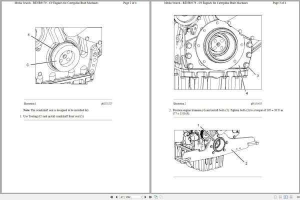 Caterpillar Track Type Tractor D6R III VRG Operators Service Manual Schematics 2
