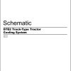 Caterpillar Track Type Tractor D7E2 Cooling System Schematic KENR5610 02 1