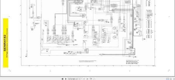 Caterpillar Track Type Tractor D7H 2RG Operators Service Manual Schematics 4