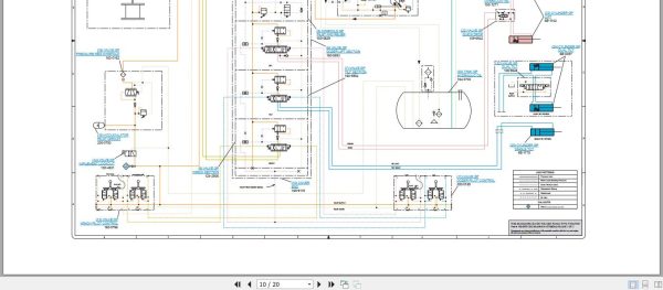 Caterpillar Track Type Tractor D8R II AKA Operators Service Manual Schematics 5