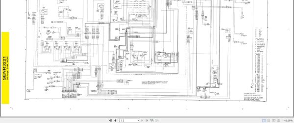 Caterpillar Track Type Tractor D9L 14Y Operators Service Manual Schematics 4