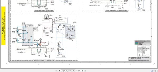 Caterpillar Vibratory Compactor CB 32 320 Operators Service Manual Schematics 5