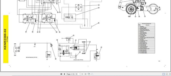 Caterpillar Vibratory Compactor CS 423E ASH Maintenance Service Manual Schematics 5