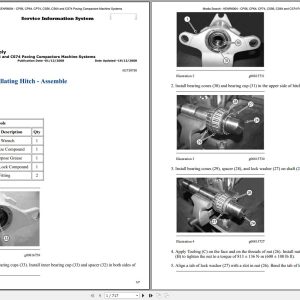 Caterpillar Vibratory Compactor CS 56 FCS Operators Service Manual Schematics 1