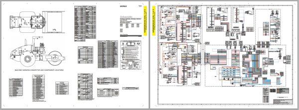 Caterpillar Vibratory Compactor CS 56 FCS Operators Service Manual Schematics 3