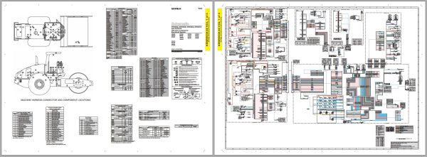Caterpillar Vibratory Compactor CS 56 JMM Operators Service Manual Schematics 3