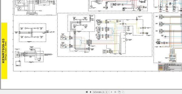 Caterpillar Vibratory Compactor CS 563D 1SZ Operators Service Manual Schematics 4