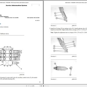 Caterpillar Wheel Loader 908 8BS Operators Service Manual Schematics 1