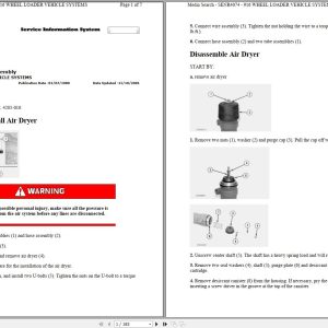 Caterpillar Wheel Loader 916 5KC Operators Service Manual Schematics 1