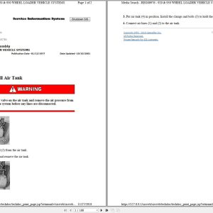 Caterpillar Wheel Loader 930 Operators Service Manual Schematics 1