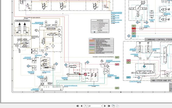 Caterpillar Wheel Loader 950H JAD Operators Service Manual Schematics 5