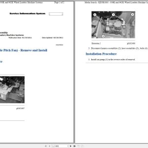 Caterpillar Wheel Loader 950K R4A Operators Service Manual Schematics 1