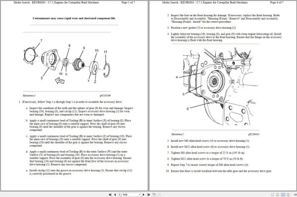 Caterpillar Wheel Loader 950K R4A Operators Service Manual Schematics 2