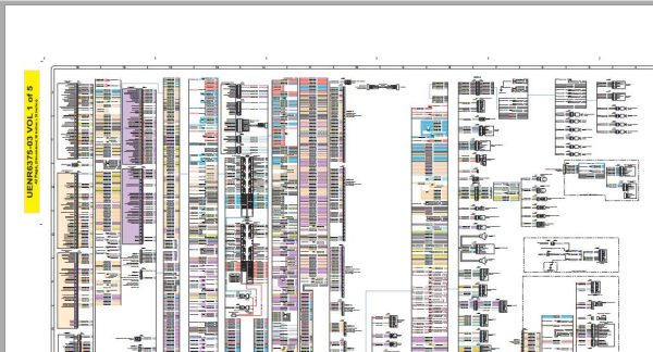 Caterpillar Wheel Loader 962M JYD Operators Service Manual Schematics 4