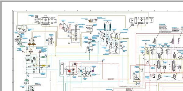 Caterpillar Wheel Loader 962M JYD Operators Service Manual Schematics 5