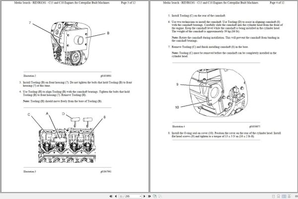 Caterpillar Wheel Loader 980H JMS Operators Service Manual Schematics 2