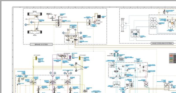 Caterpillar Wheel Loader 988H A7A Operators Service Manual Schematics 4