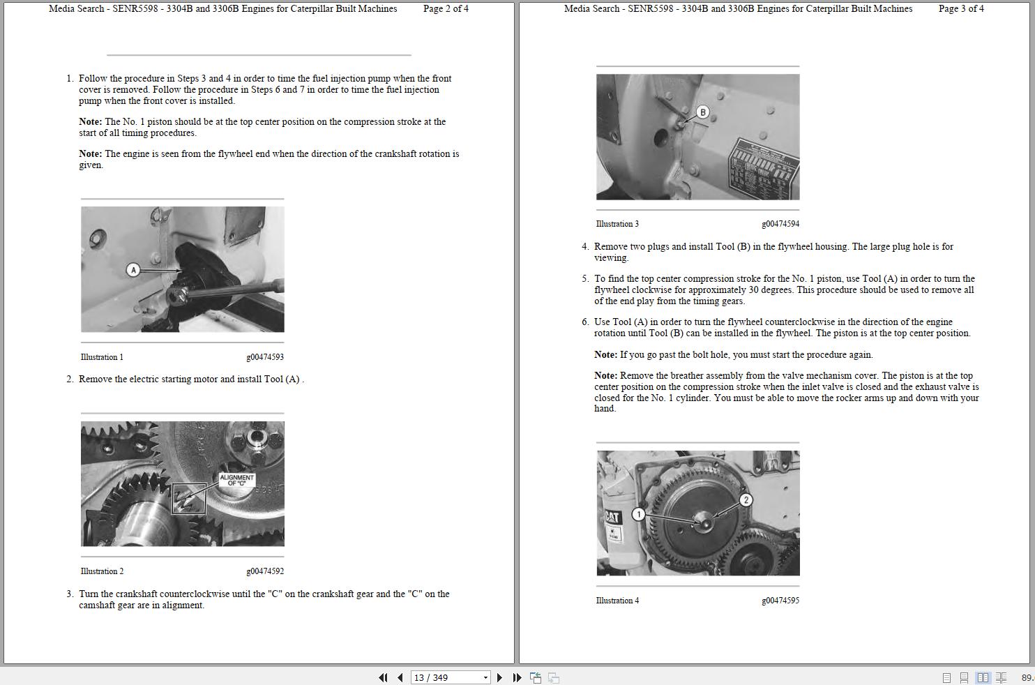 Caterpillar Wheel Skidder 518 94U Operators Service Manual 2