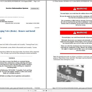 Caterpillar Wheel Skidder 525 1DN Maintenance Service Manual Schematics 1