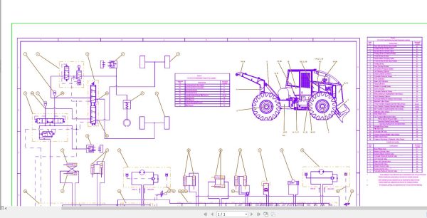 Caterpillar Wheel Skidder 525 1DN Maintenance Service Manual Schematics 5