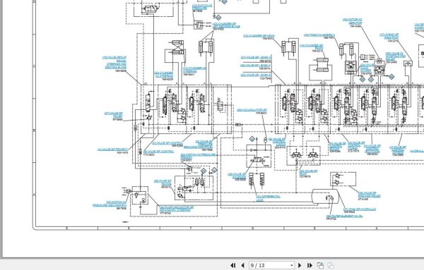 Caterpillar Wheel Skidder 525B 3KZ Operators Service Manual Schematics 5