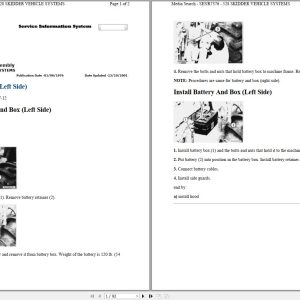 Caterpillar Wheel Skidder 528 96C Operators Service Manual Schematics 1