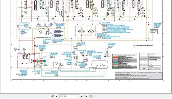 Caterpillar Wheel Skidder 545C 545 Operators Service Manual Schematics 5