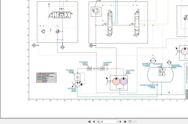 Caterpillar Wheel Tractor Scraper 613C II 8LJ Operators Service Manual Schematics 5