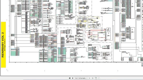 Caterpillar Wheel Tractor Scraper 621G DBB Operators Service Manual Schematics 4
