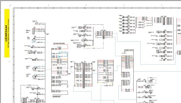 Caterpillar Wheel Tractor Scraper 623B 46P Operators Service Manual Electrical Schematics 4