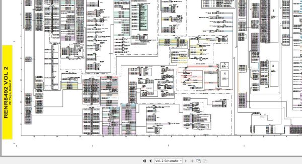 Caterpillar Wheel Tractor Scraper 623G DBY Operators Service Manual Schematics 3