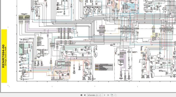 Caterpillar Wheel Tractor Scraper 627E 6EB Operators Service Manual Schematics 4