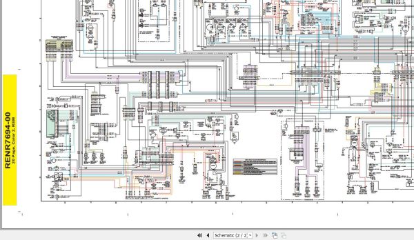 Caterpillar Wheel Tractor Scraper 627E 6FB Operators Service Manual Schematics 4