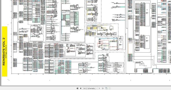 Caterpillar Wheel Tractor Scraper 627G CEX Operators Service Manual Schematics 4