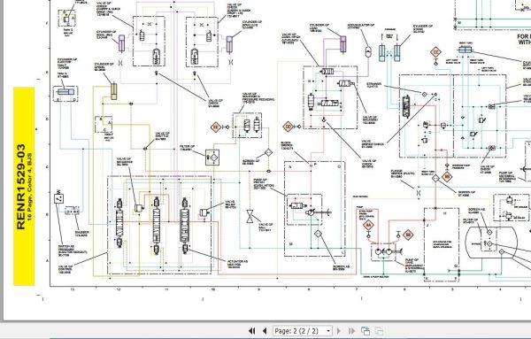Caterpillar Wheel Tractor Scraper 627G CEX Operators Service Manual Schematics 5