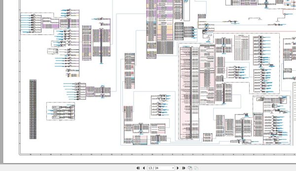 Caterpillar Wheel Tractor Scraper 627H DBW Operators Service Manual Schematics 4