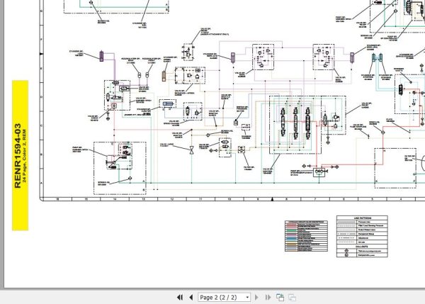 Caterpillar Wheel Tractor Scraper 631G AWK Operators Service Manual Schematics 5