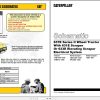 Caterpillar Wheel Tractor Scraper 633E 1EB Operators Service Manual Schematics 3