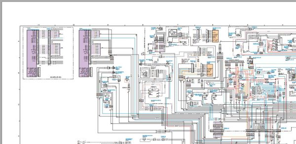 Caterpillar Wheel Tractor Scraper 633E 1EB Operators Service Manual Schematics 4
