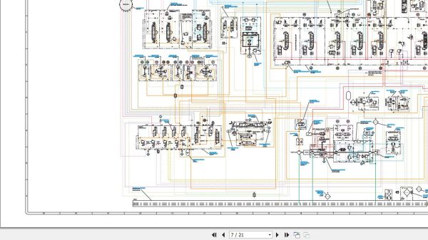 Caterpillar Wheeled Excavator M315D J5B Operators Service Manual Schematics 5