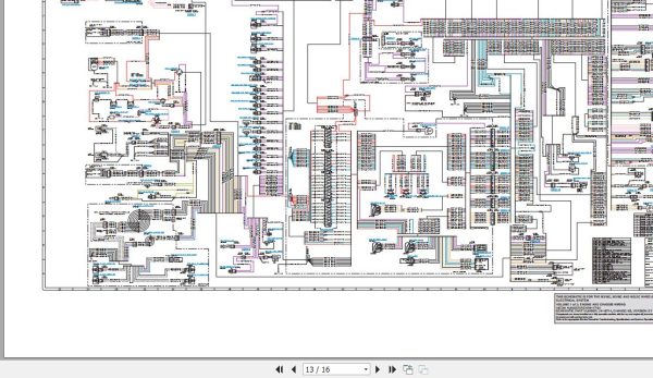 Caterpillar Wheeled Excavator M316C H2C Operators Service Manual Schematics 4