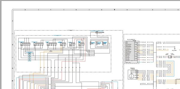 Caterpillar Wheeled Excavator M322C H2E Operators Service Manual Schematics 4