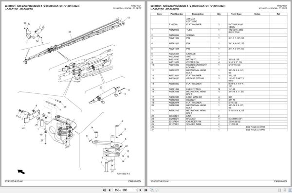 Challenger Air Max Precision Terragator C 2019 2024 Spare Parts catalog 2