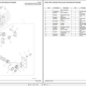 Challenger Tracked Tractor MT851 2021 2025 Spare Parts Catalog 2